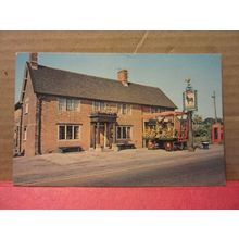 BLACK HORSE (inn) CHERHILL, CALNE, WILTSHIRE unused vintage postcard #
