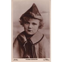 Francis Carpenter Jack & The Beanstalk Film Child Star Postcard