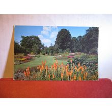 BRESSINGHAM GARDENS, DISS. NORFOLK. used postcard by Jarrold 1973 pm =