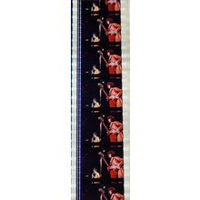Jimi Hendrex. Pk MTP - A008h . 1 STRIP OF 5 - 35MM FILM CELLS. A very rare strip