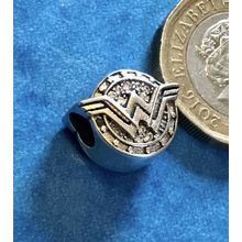 Genuine 925 Silver Wonder Woman charm comes with a lovely cute velvet pouch Mum