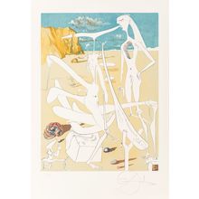 Salvador Dalí Conquest of Cosmos I 1974 Picture 6 Poster Canvas Movie Film Print