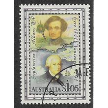 AUS 1991 $1.05 'EXPLORATION OF W.A' FINE USED (EBID67-949)
