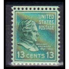 818 13c Millard Fillmore Fine MNH B0602
