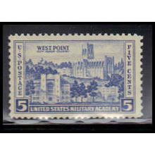 789 5c West Point Fine MNH O7227