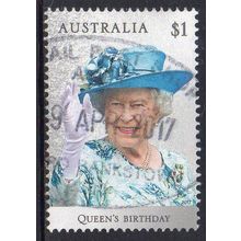 Australia 2017 Queens Birthday $1 Sheet Used