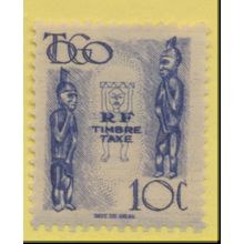 Togo Stamp Scott #J32, Mint Hinged