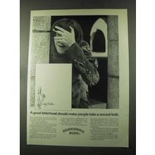 1973 Hammermill Bond Paper Ad - Lady Godiva