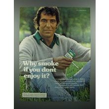1975 Salem Cigarette Ad - Why Smoke If You Don't Enjoy?