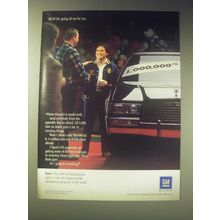 1989 GM 1989 Cadillac Fleetwood Ad - All of GM, Going all out for you