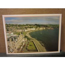 ESPLANADE and TOWN, OBAN, ARGYLL. unused postcard J Arthur Dixon PAR 28869 =