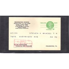 Used UX72 9c Nathan Hale 1c Meter PreCnx CV02759