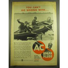 1952 AC Spark Plugs Advertisement - You can't go wrong with