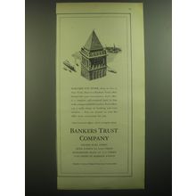 1947 Bankers Trust Company Ad - Whether you work, shop or live in New York