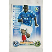 2007/08 Topps Match Attax Trading Card - Sulley Muntari, Portsmouth FC