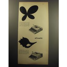 1957 Advertisement for Olivetti Lettera 22 and Studio 44 Typewriters