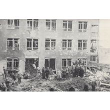 Coventry & Warwickshire Hospital WW2 Bomb Damage Postcard