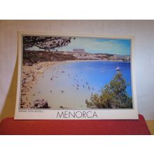 ARENAL D'EN CASTELL, MENORCA, SPAIN unused postcard (B) =
