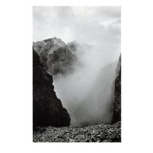 WA Poucher Mountain Mists Silver Bromide Photo Award Postcard