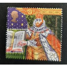 GB: 1999 - The Christians' Tale - 26P King James I and Bible - Used Stamp