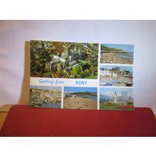 multiview, KENT county used postcard Colourmaster c.1981 =