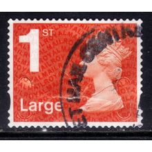 GB 2013 QE2 1st Large Letter Machin used SG U3036 BIL ( E414 )