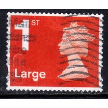 GB 2012 QE2 1st Large Letter Machin used SG U3036 BIL ( E817 )