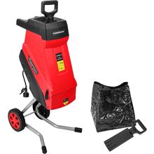 Powersmart 120V 15A Corded Electric Wood Chipper, Shredders with 45Mm Branch Cap