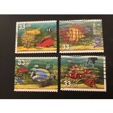 ICOLLECTZONE US #3317-20 VF Used Fish