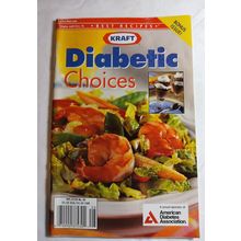 Diabetic Cooking - EQUAL / Diabetic Choices - KRAFT paperback booklets -good