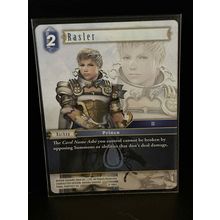 Rasler - 5-166S - S Opus 5 Final Fantasy Trading Card