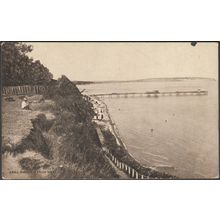 Shanklin from West, Isle of Wight, 1925 - Salmon Postcard