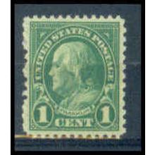 632 1c Benjamin Franklin Fine Plus MNH W1314