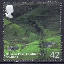 GB 2003 A British Journey - Scotland - Dalveen Pass, Lowther Hills 42p Used