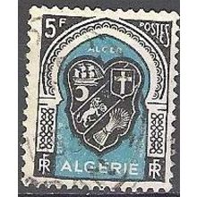 Algerie 1947 Michel 272 O Cote (2005) 0.20 € Armoirie Alger Cachet rond