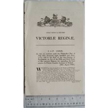 1846 Act of Parliament: Private lunatic asylums in Ireland