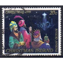 Christmas Island 1979 Christmas - Wise Men 20c Used