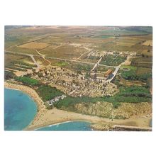 AMPURIAS, COSTA BRAVA, SPAIN unused vintage postcard #