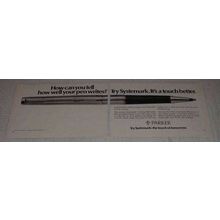 1977 Parker Systemark Pen Ad - How Can You Tell
