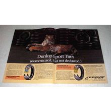 1990 Dunlop Sportmax ZR Radial & K591 Elite SP Tires Ad