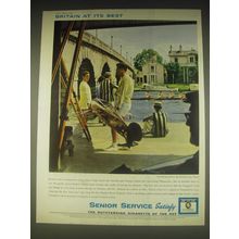 1962 Senior Service Cigarettes Ad - Britain at its best The Rowing Club