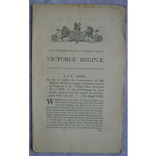 1862 Act of Parliament: land Public Offices Extension