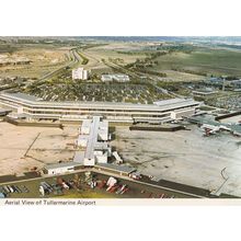 Tullarmarine Airport Australia 1970s Postcard