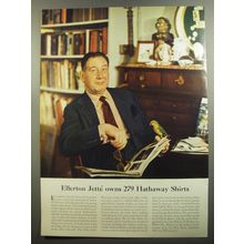 1952 Hathaway Shirts Ad - Ellerton Jette owns 279 Hathaway Shirts