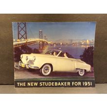 The New Studebaker for 1951 Sales Brochure Champion Starlight Land Cruiser