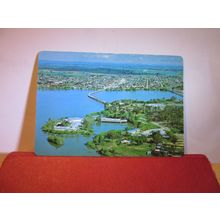 AERIAL VIEW, YARRAWONGA, MULWALA, VICTORIA, AUSTRALIA unused postcard. =