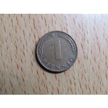 1970f 1 Pfennig Germany Coin