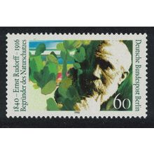 Berlin Ernst Rudorff founder of conservation movement 1990 MNH SG#B838