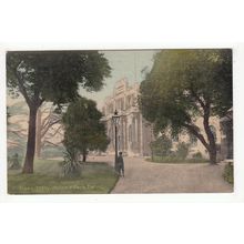 Free Library Walpole Park Ealing 1904 London Postcard Local Publisher T Brinn