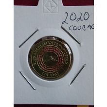 2020 Australian $2 Olympic - Courage - Circulated
